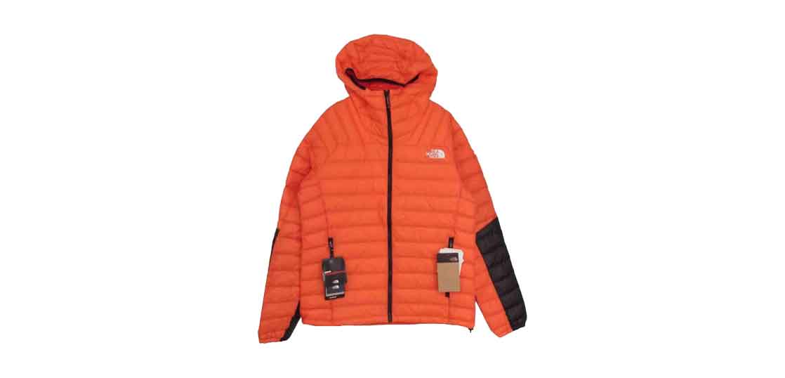 ノースフェイス ND91823 PERTEX アルティメイト フーディダウン ジャケット レッド 買取実績