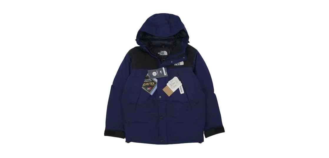 ノースフェイス ND91930 MOUNTAIN DOWN JACKET GORE-TEX ネイビー系 買取実績