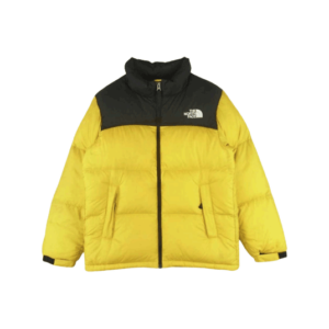 ノースフェイス NDJ91863 ヌプシ ダウン ジャケット キッズ イエロー ブラック 買取実績