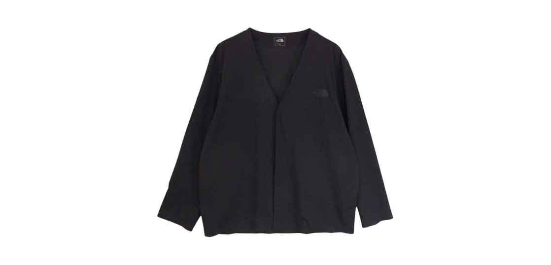 ノースフェイス NT11961 テックラウンジ ノーカラー ジャケット ブラック 買取実績