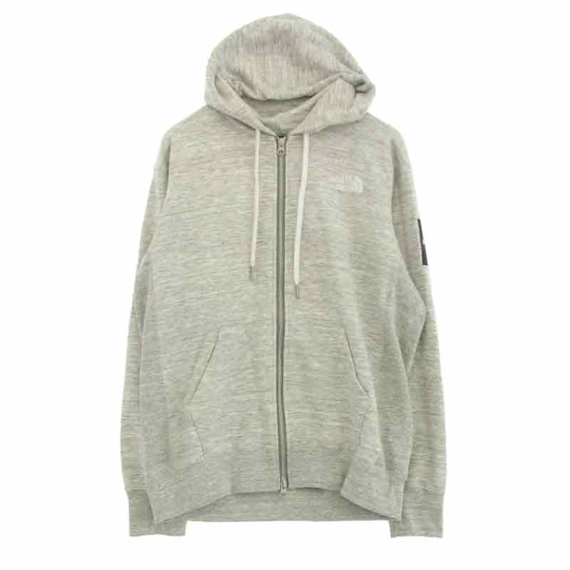 ノースフェイス NT12335 Hooded Sweatshirt スクエアロゴ ジップアップ パーカー 買取実績 画像