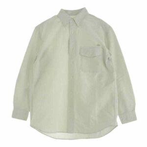 ノースフェイス PURPLE LABEL NT3301N Cotton Polyester Stripe OX B.D. Shirt Sax 買取実績