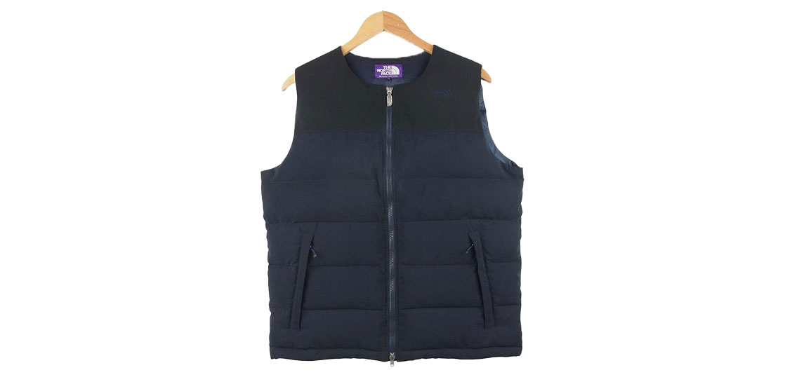 ノースフェイス パープルレーベル ライト ヌプシ ダウン ベスト 買取実績