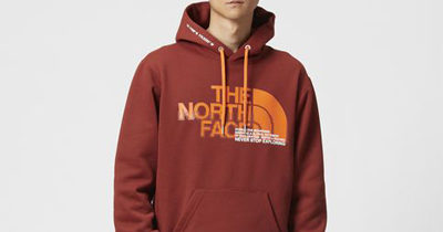 THE NORTH FACE ノースフェイス パーカー NT12285橙メンズL-