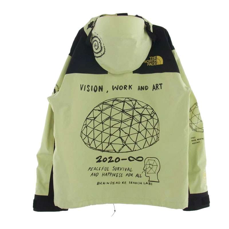 ノースフェイス NF0A4QR9 Brain Dead Mountain Jacket ブレインデッド マウンテンパーカー マウンテンジャケット 買取実績 画像