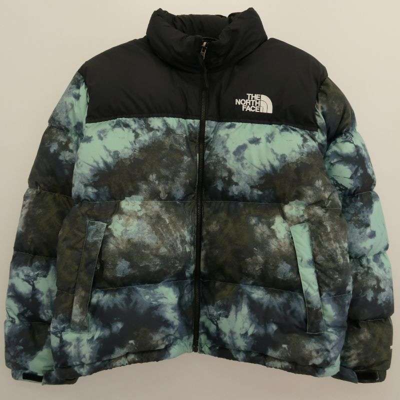 ノースフェイス NF0A5IX4 PRINTED 1996 RETRO NUPTSE JACKET デザインプリント ヌプシ ダウンジャケット 買取実績 画像