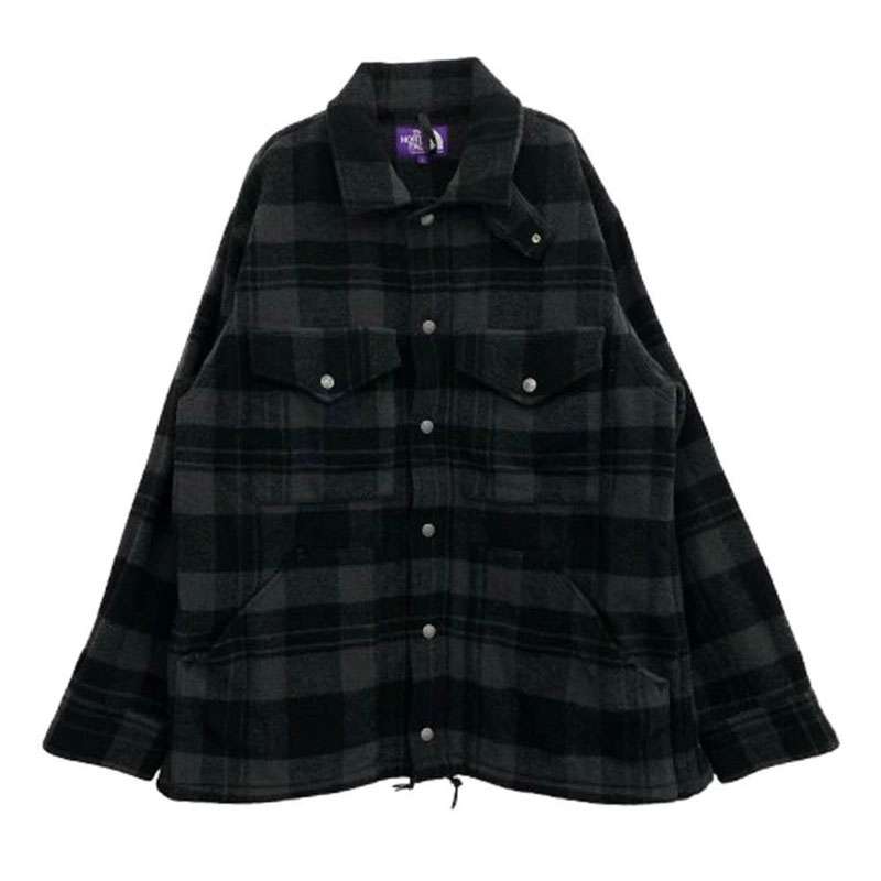 ノースフェイス NP2367N PURPLE LABEL パープルレーベル Wool Field CPO Jacket ウールナイロン フィールド シャツ ジャケット 買取実績 画像