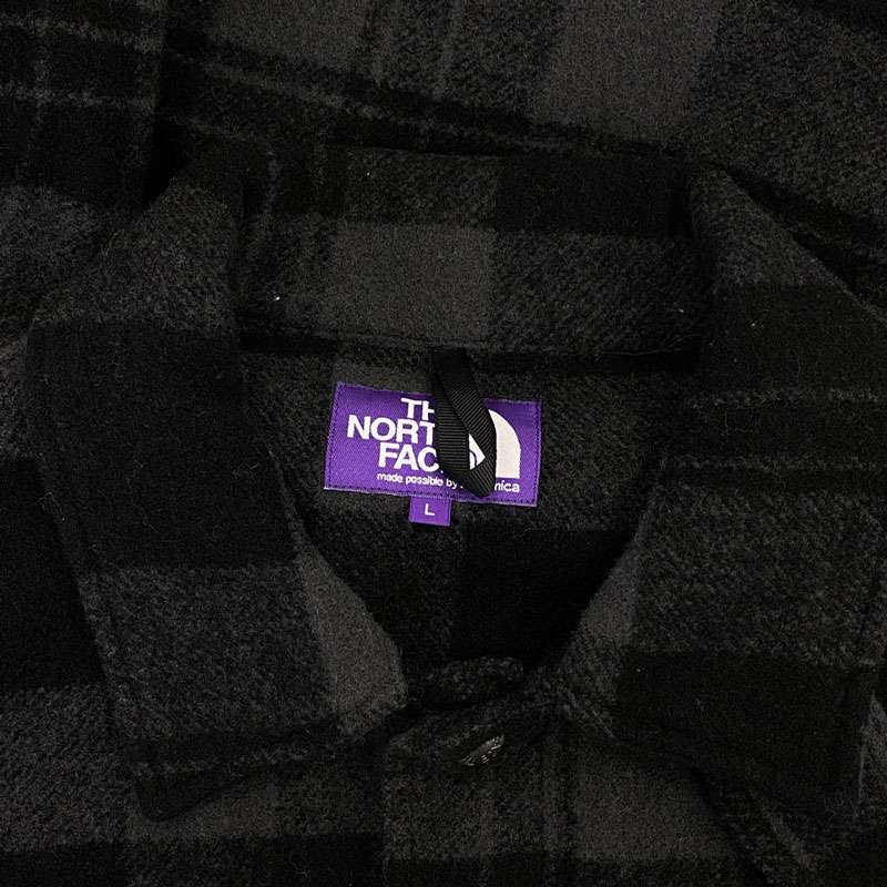 ノースフェイス NP2367N PURPLE LABEL パープルレーベル Wool Field CPO Jacket ウールナイロン フィールド シャツ ジャケット 買取実績 画像