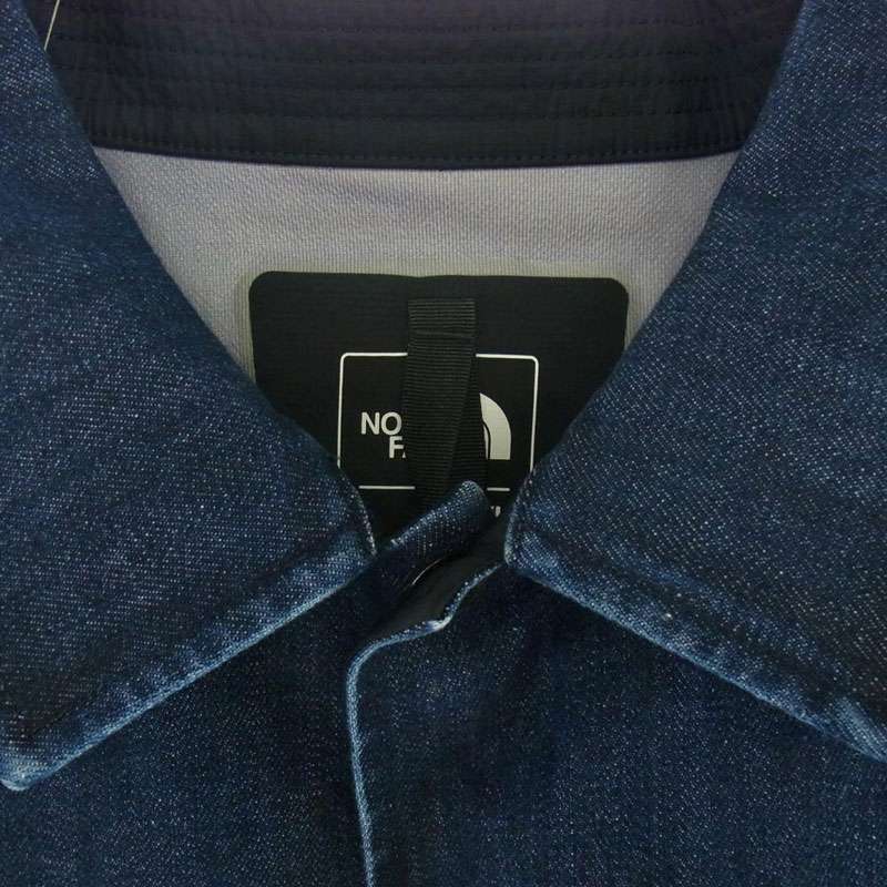 ノースフェイス NP61932R 直営店限定 Denim GORE-TEX INFINIUM コレクション GTX Denim Coach Jacket デニム コーチ ジャケット 買取実績 画像