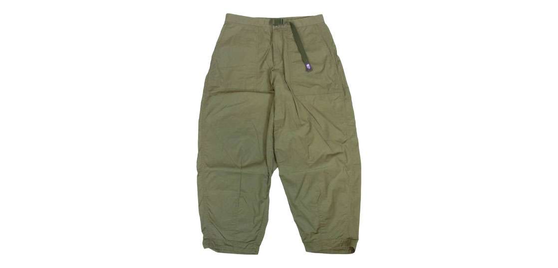 ノースフェイス Purple Label パープルレーベル NT5064N Ripstop Wide Cropped Pants 買取実績