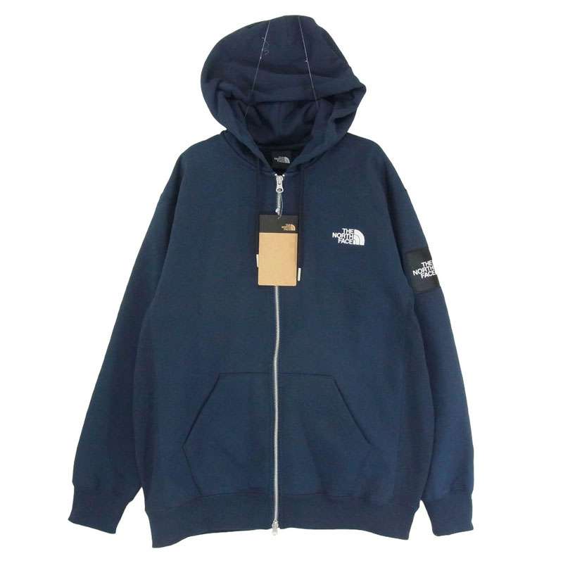 ノースフェイス NT62349 SQUARE LOGO FULLZIP スクエア ロゴ フルジップ フーディー パーカー 買取実績 画像