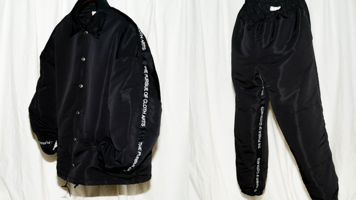 NEON SIGN x O COACH JACKET&TRACK PANTS “THE PURSUE OF CLOTH ARTS”　画像