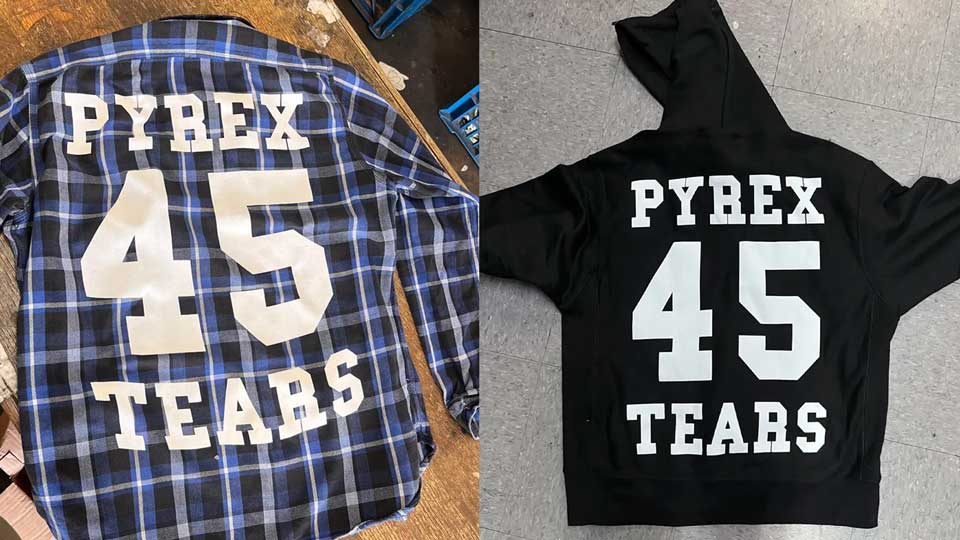 廃盤品 PYREX VISION × Denim Tears 復刻ショートパンツ - ショートパンツ