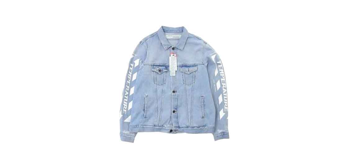 オフホワイト 18SS OMS8-468 TEMPERATURE OVERSIZE DENIM JACKET 買取実績