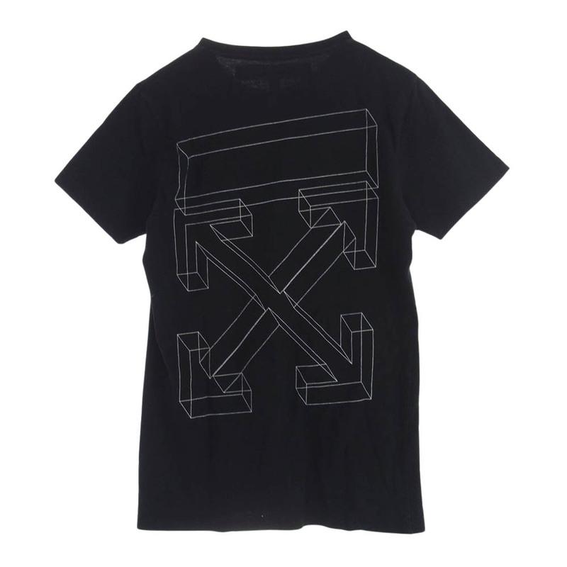 オフホワイト 19SS 3D LINE S/S T-SHIRT バックプリント Tシャツ 買取実績 画像