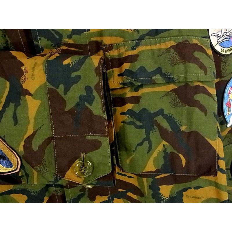 オフホワイト 2018SS OMS8-267 CAMOU FIELD JACKET 買取実績 画像