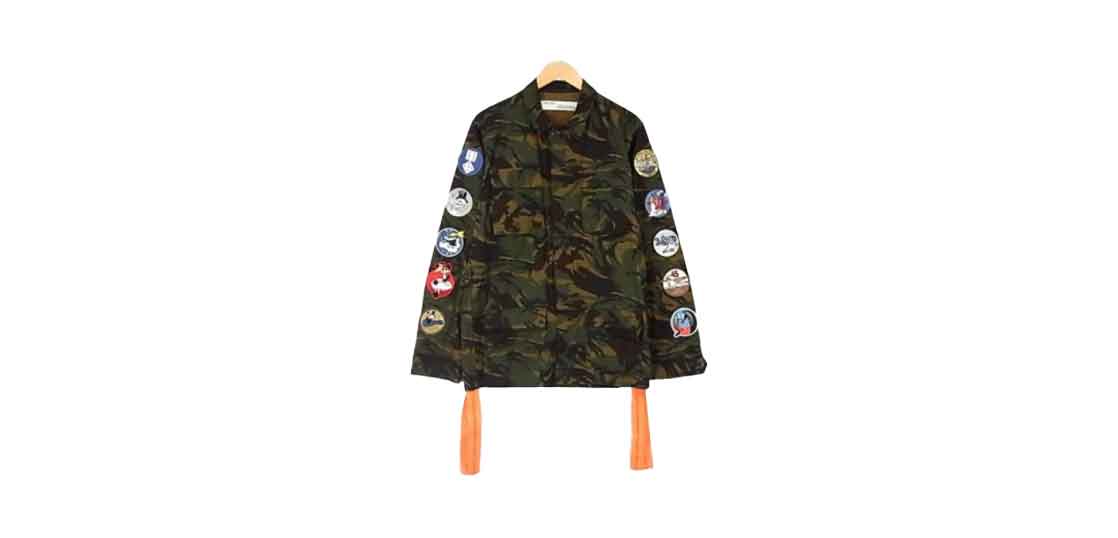 オフホワイト 2018SS OMS8-267 CAMOU FIELD JACKET 買取実績