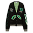 オフホワイト 2025AW Crocodile Varsity Cardigan 画像