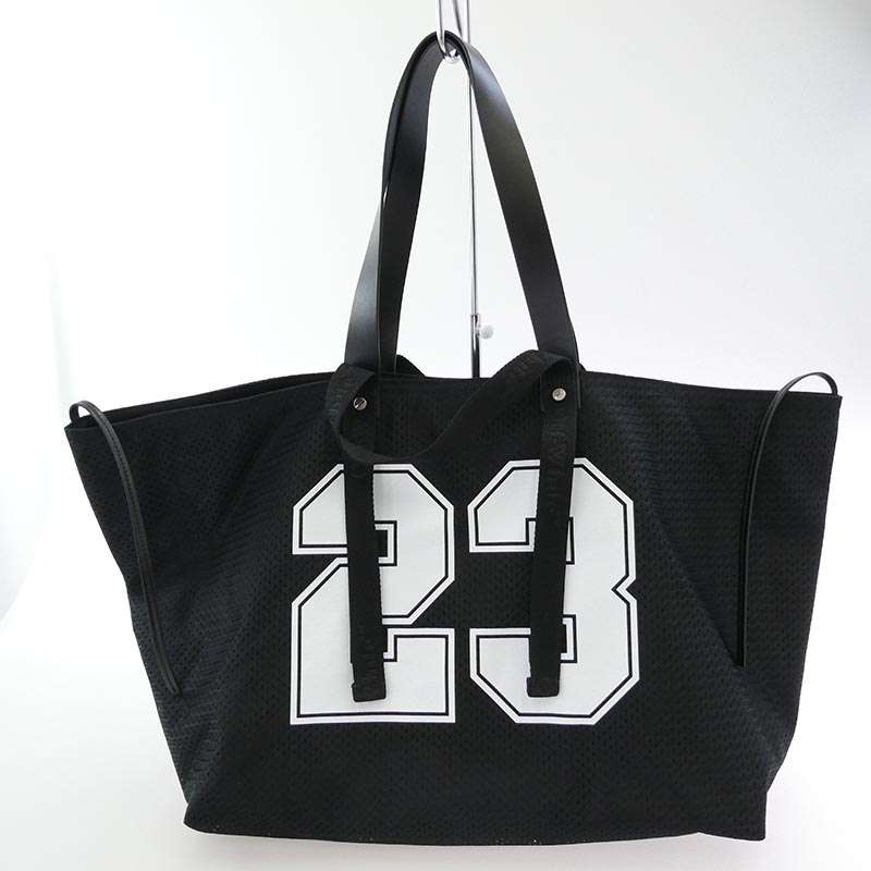 オフホワイト DAY OFF BASEBALL ベースボール メッシュ ハンドルレザー トート バッグ 買取実績 画像