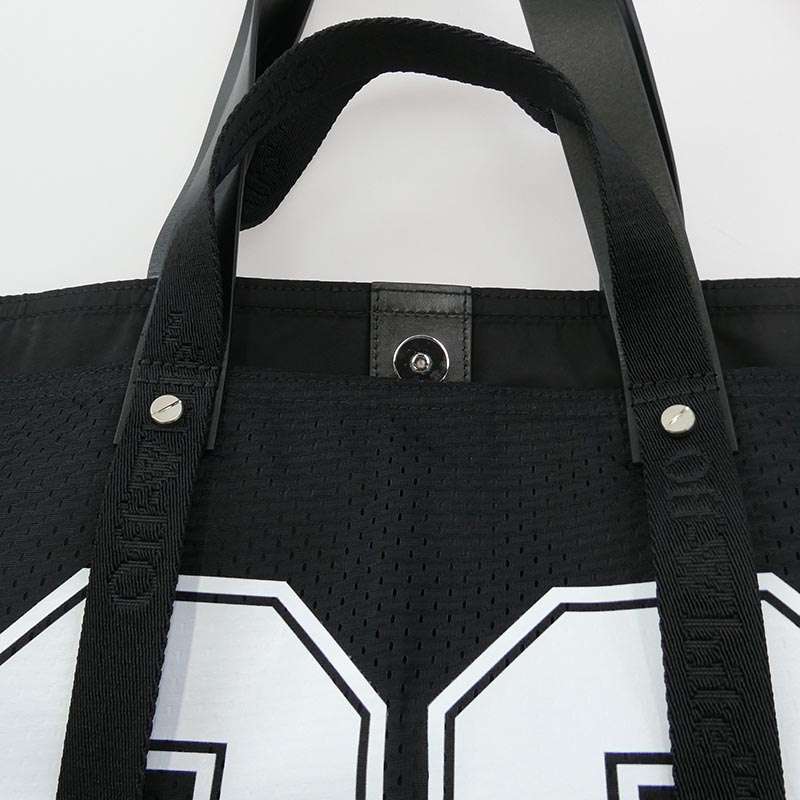 オフホワイト DAY OFF BASEBALL ベースボール メッシュ ハンドルレザー トート バッグ 買取実績 画像