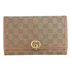 オールドグッチ GGキャンバス 三つ折り 財布 買取実績