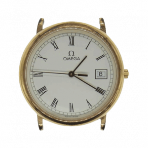 オメガ デビル デイト クォーツ 文字盤のみ ゴールド系 買取実績