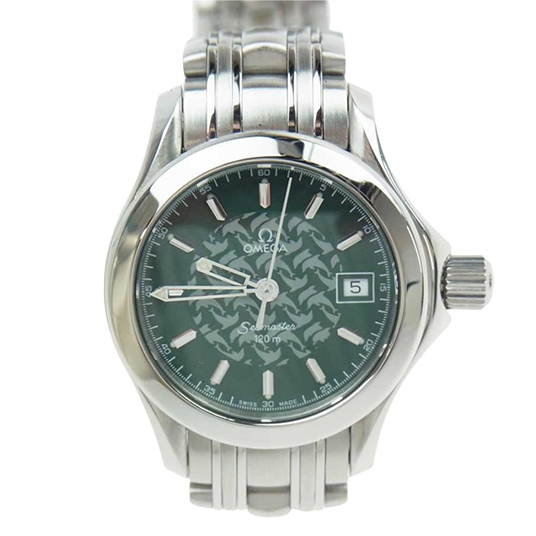 オメガ 2586.70 シーマスター ジャックマイヨール 1998年 クォーツ 時計 買取実績 画像