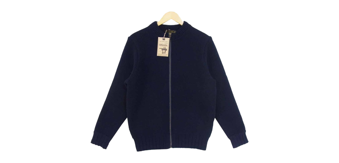 オルゲイユ ジップアップニット 買取実績