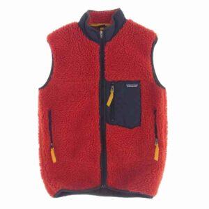 パタゴニア 02AW 41078 02年 USA製 キッズ レトロ フリース ベスト 買取実績