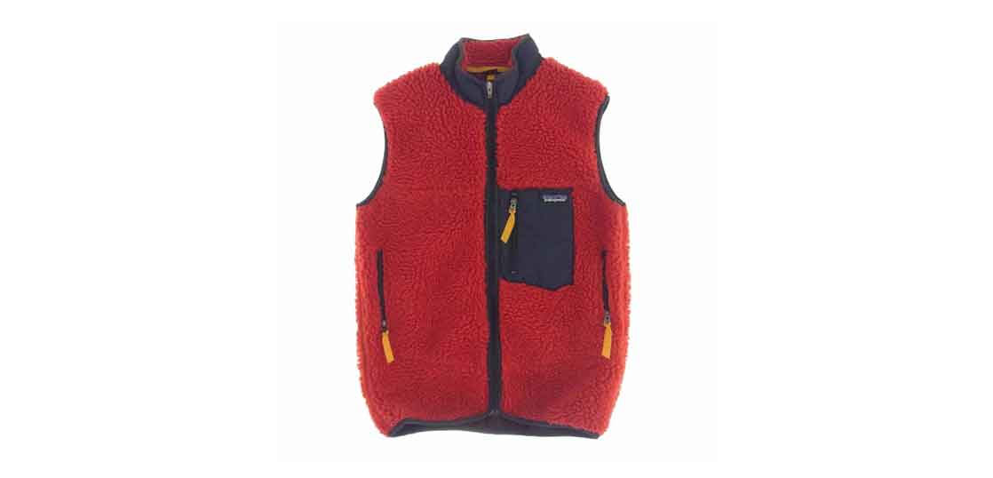パタゴニア 02AW 41078 02年 USA製 キッズ レトロ フリース ベスト 買取実績