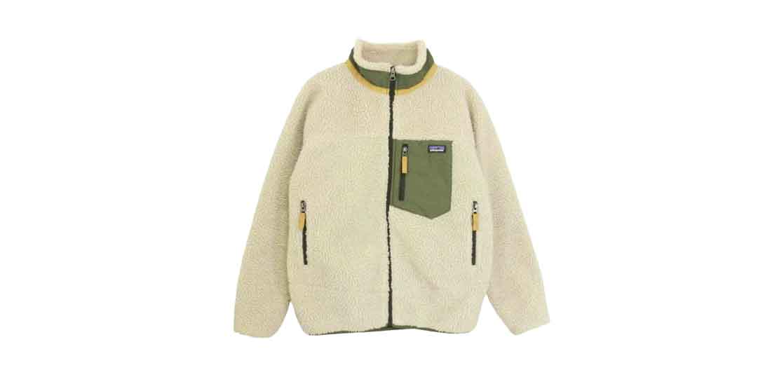 パタゴニア 65625FA19 キッズ レトロX ナチュラル フリース ジャケット オフホワイト 買取実績ご紹介