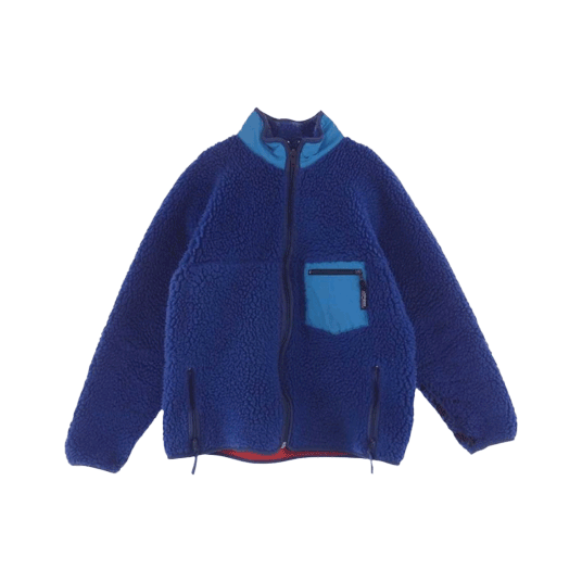 パタゴニア 89年 USA製 OPTI ジップ レトロ パイル カーディガン