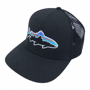 パタゴニア 38288 フィッツロイ トラウト トラッカーハット メッシュ キャップ ブラック系 買取実績