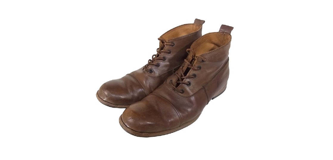 ポールハーデンレースアップ レザーブーツ 買取実績