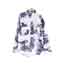 ポールハーデン バードプリント シャツ ホワイト系 画像
