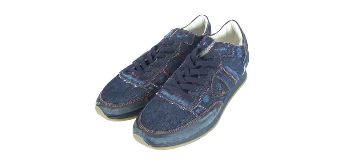 フィリップモデル レザー デニム スニーカー 買取実績