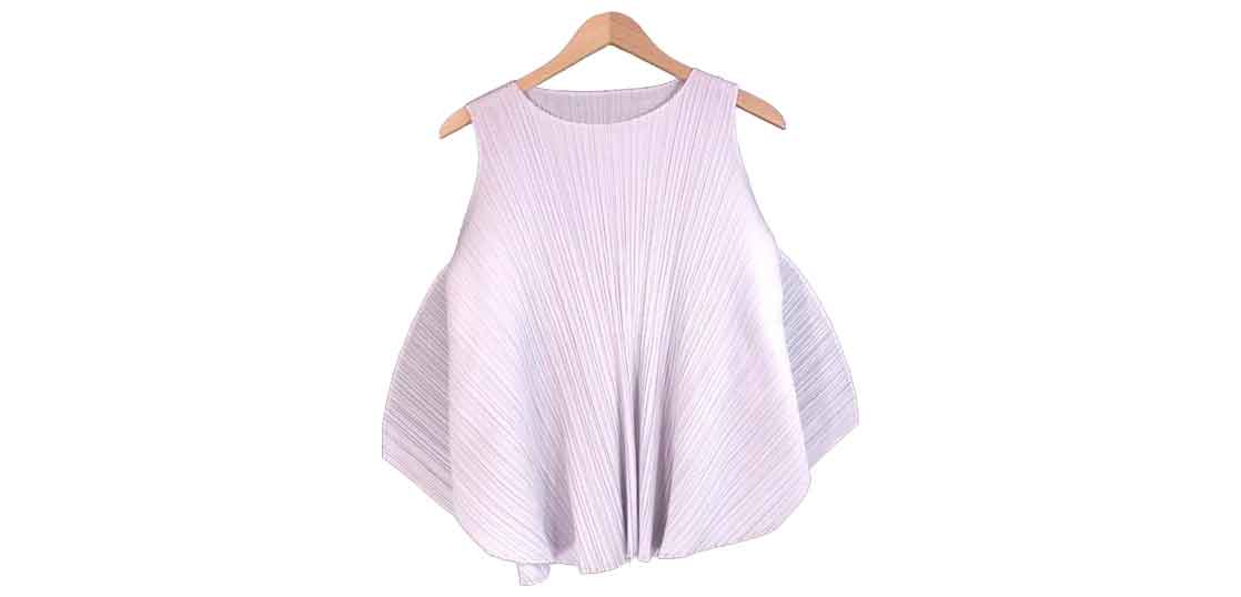 プリーツプリーズ  PP01-JK561-06 OVERLAPPED ノースリーブ シャツ 買取実績