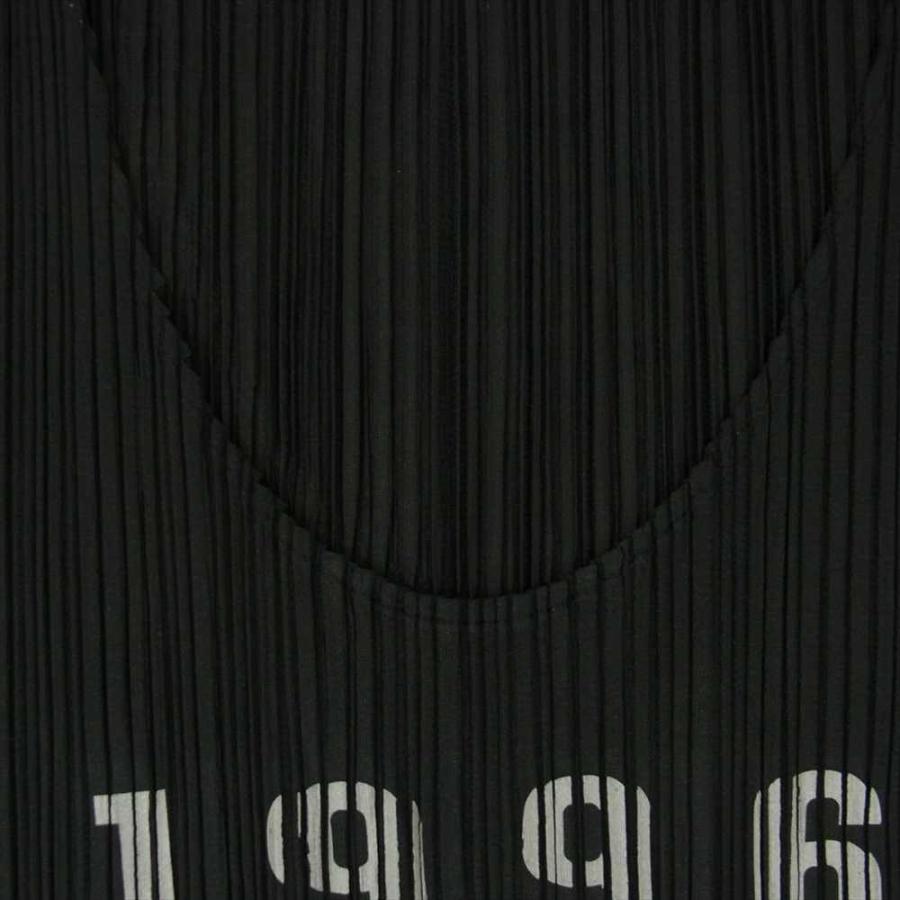 プリーツプリーズ プリーツ 1996 ナンバリング 裾ライン プリント ノースリーブ ロング ワンピース 買取実績 画像