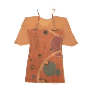 プリーツプリーズ PP12-JK324 プリーズ加工 転写プリント キャミソール ドッキング メッシュ カットソー 買取実績