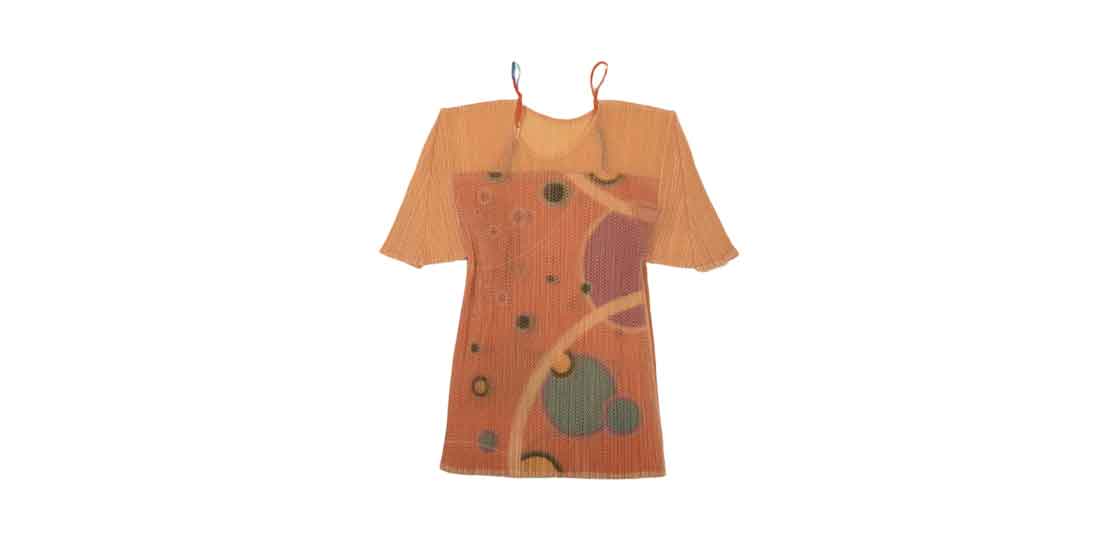 プリーツプリーズ PP12-JK324 プリーズ加工 転写プリント キャミソール ドッキング メッシュ カットソー 買取実績 アイキャッチ画像