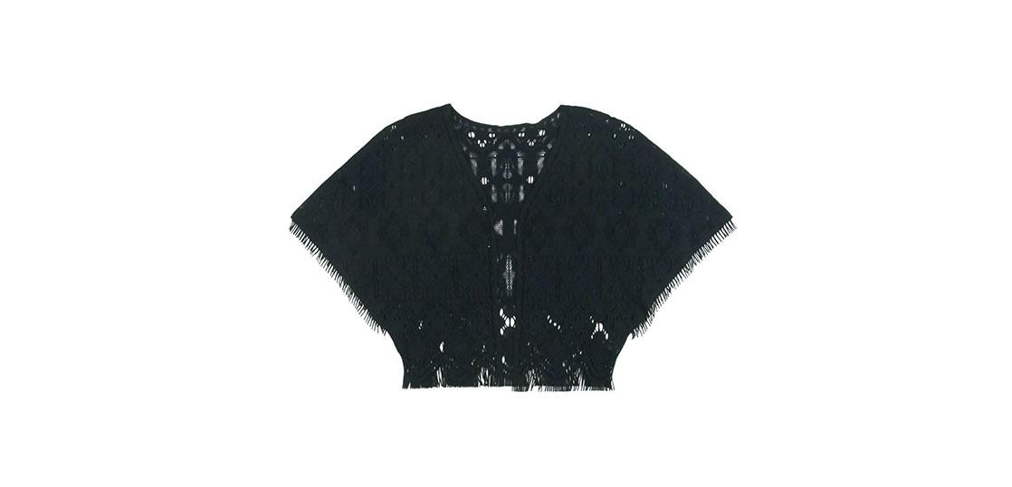 プリーツプリーズ イッセイミヤケ PP14LO963 A-POC INSIDE フローラル カットワーク フリンジ ボレロ カーディガン 買取実績