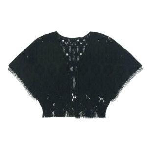 プリーツプリーズ イッセイミヤケ PP14LO963 A-POC INSIDE フローラル カットワーク フリンジ ボレロ カーディガン 買取実績