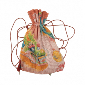 プリーツプリーズ PP81-AG032 プリーツ加工 チャイナ 龍 柄 巾着 買取実績