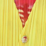 プリーツプリーズ PP81-JE850 プリーツ加工 おめでた プリント ベスト パンツ セットアップ 買取実績 画像