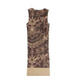 プリーツプリーズ PP86-JH419 プリーツ加工 花柄 フラワー 総柄 転写 プリント ワンピース 買取実績 画像