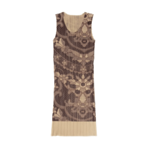 プリーツプリーズ PP86-JH419 プリーツ加工 花柄 フラワー 総柄 転写 プリント ワンピース 買取実績