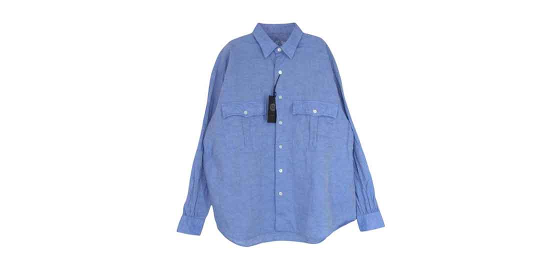 ポータークラシック PC-016-2765-0040-0012 ROLL UP LINEN COTTON SHIRT CANCLINI 買取実績