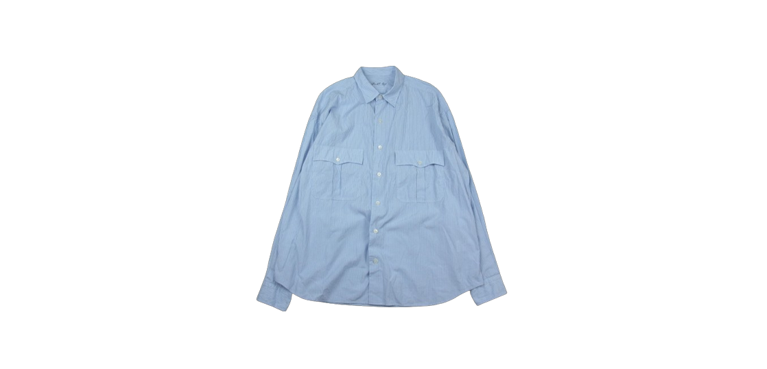 ポータークラシック ロールアップ ストライプシャツ 買取実績