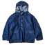 NAVY Parka : blue denim w/OD-yellow stitch indigo　画像