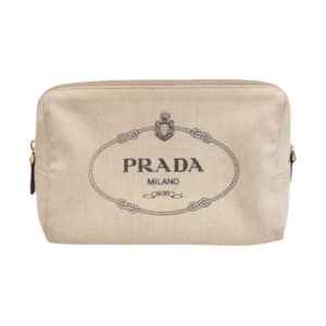 プラダ 1NE693 カナパ キャンバス ポーチ オフホワイト 買取実績